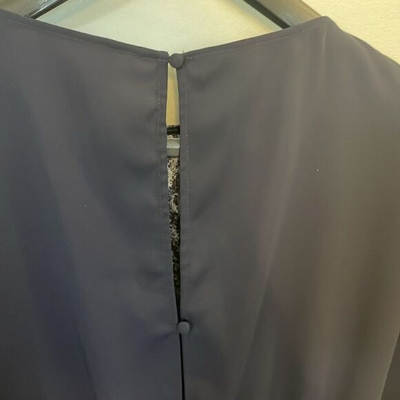 Erin Fetherston Navy Lace Inset Romper - Picture 6 of 9